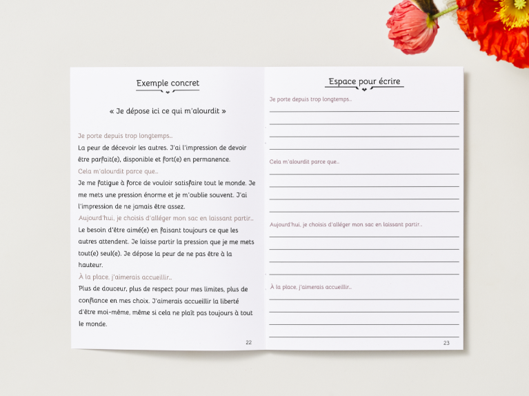 L’acceptation & le pardon – Cahier d’exercices de développement personnel pour apprendre à s’aimer et se libérer émotionnellement-Bientôt disponible
